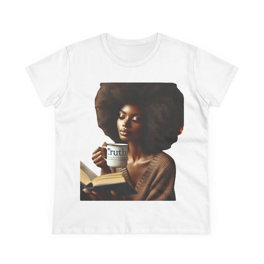 Inspirational Truth Cotton Tee for Women