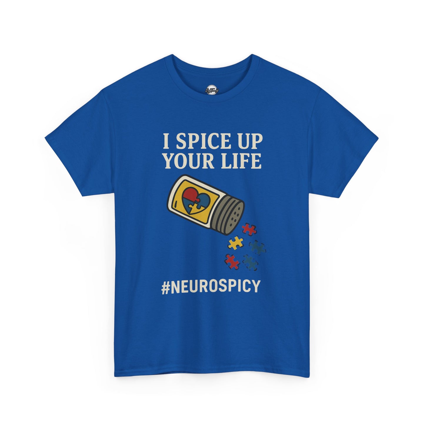 Neurospicy Spice Up Your Life Unisex Heavy Cotton Tee