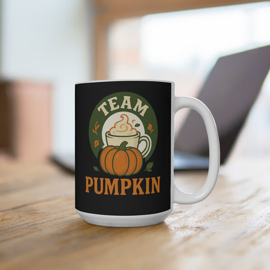 Mug 15oz - Team Pumpkin Halloween Coffee Mug