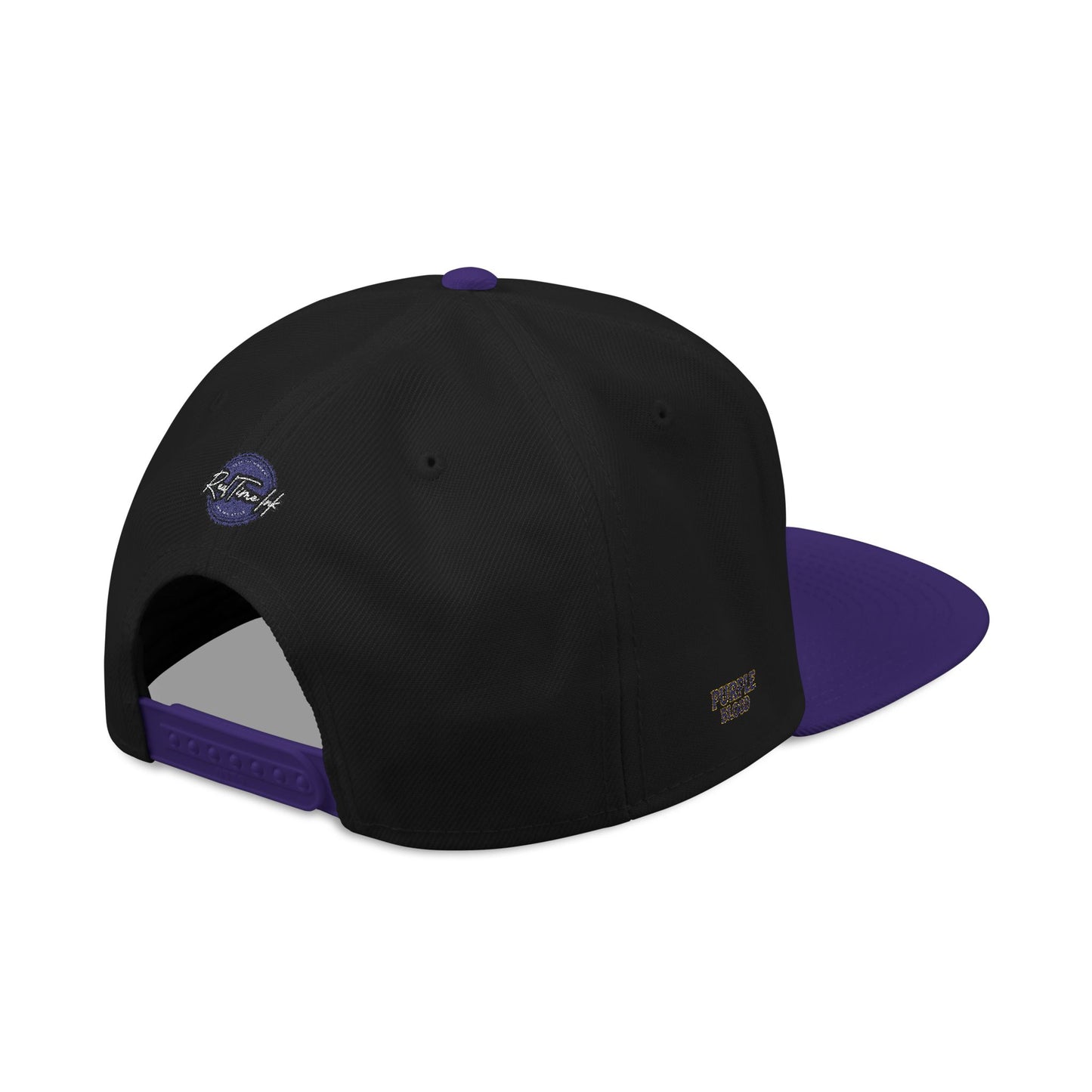 Snapback Cap Purple Blood Embroidery Hat