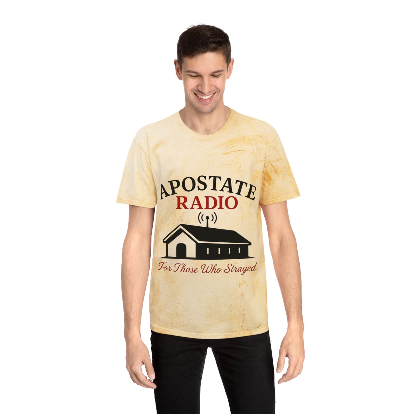 Apostate Radio Unisex Color Blast T-Shirt - For Those Who Stayed