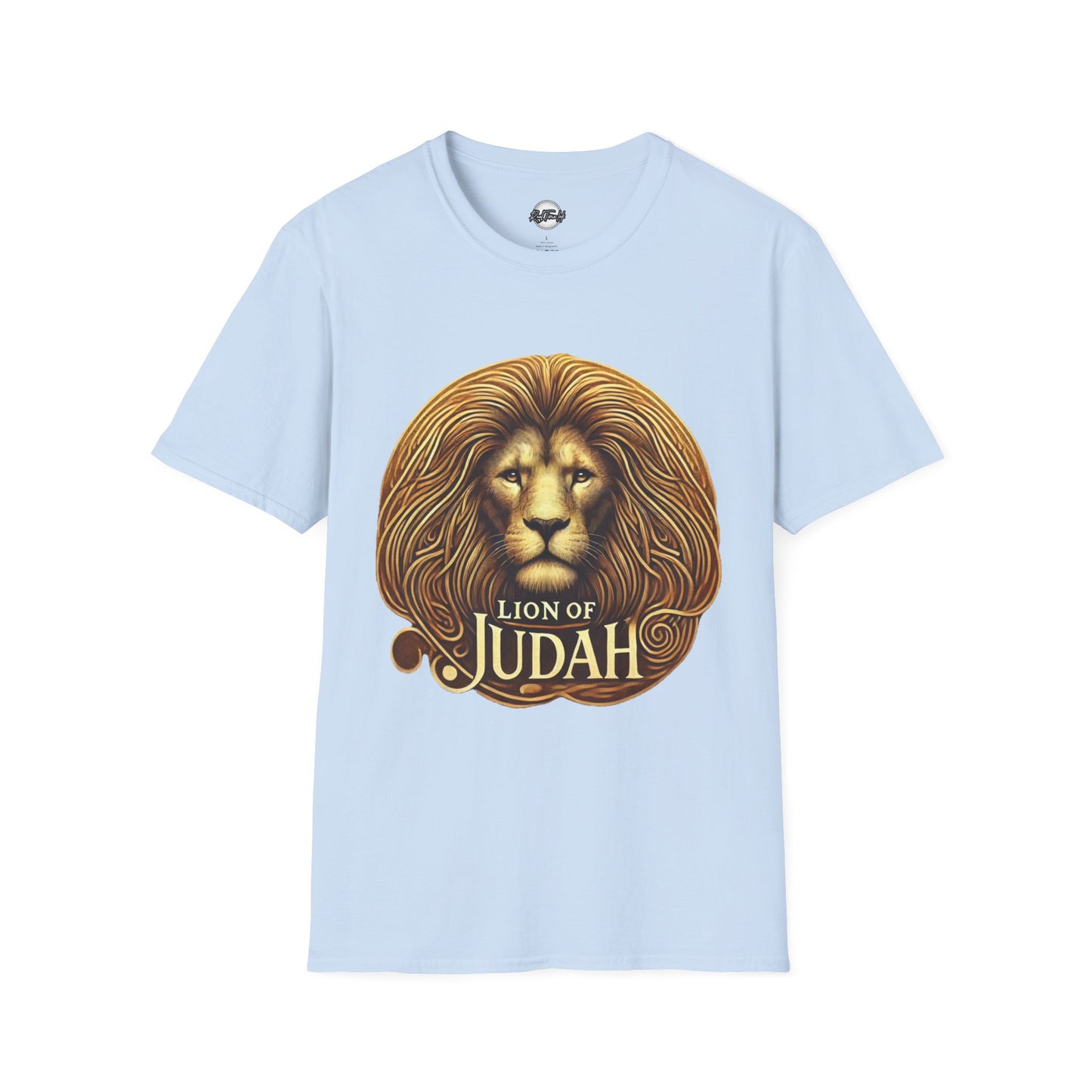 Lion of Judah Unisex Softstyle T-Shirt - Spiritual and Inspirational Apparel