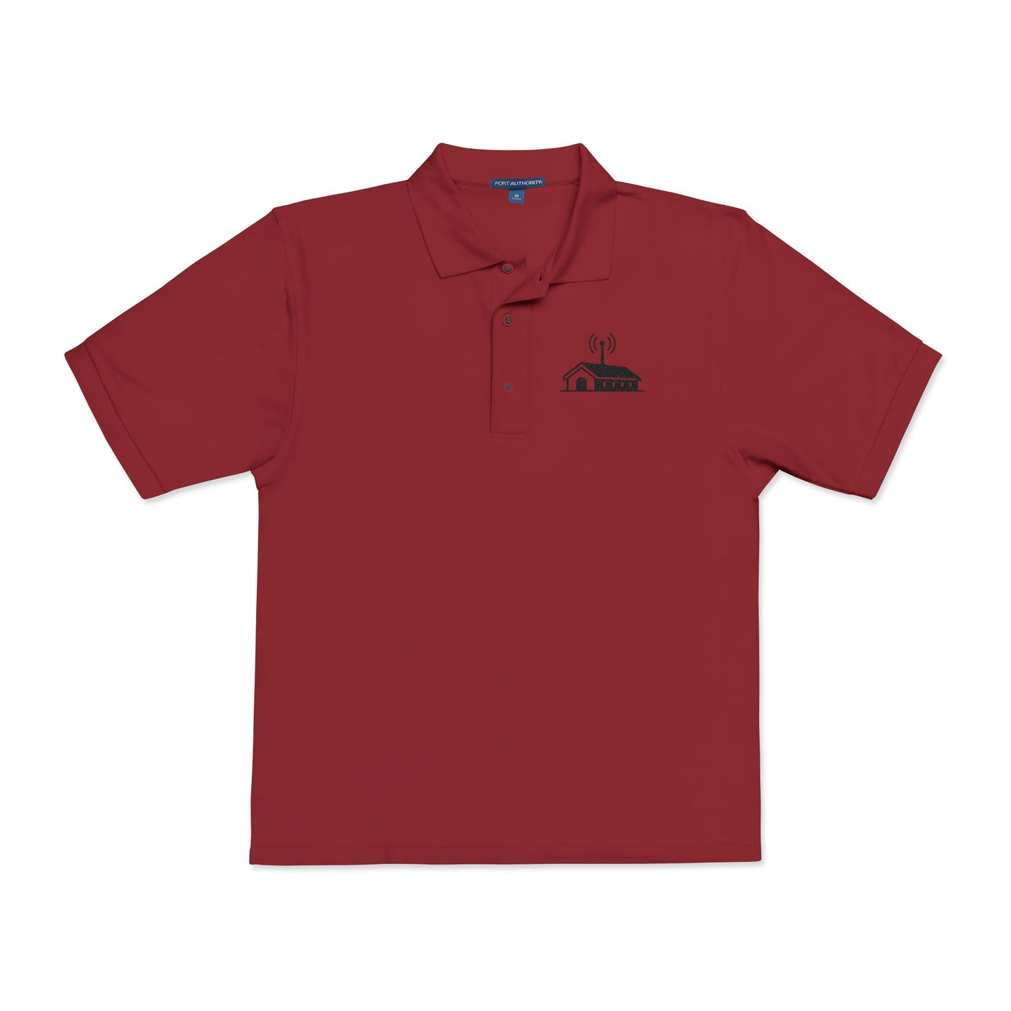 Custom Apostate Radio Embroidered Unisex Polo Shirt - Casual Comfort & Style
