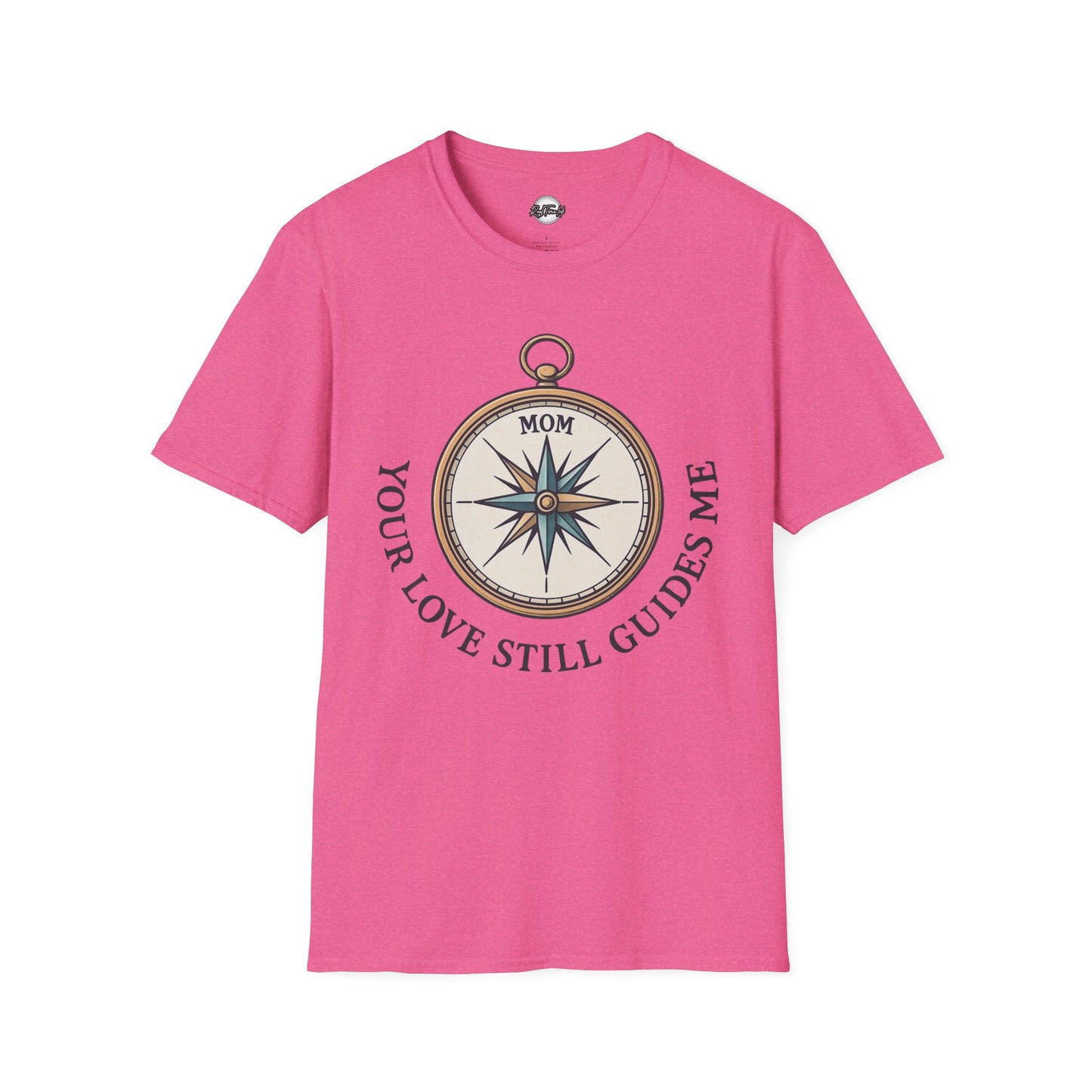 Mom Compass T-Shirt - Your Love Still Guides Me - Unisex Softstyle Tee