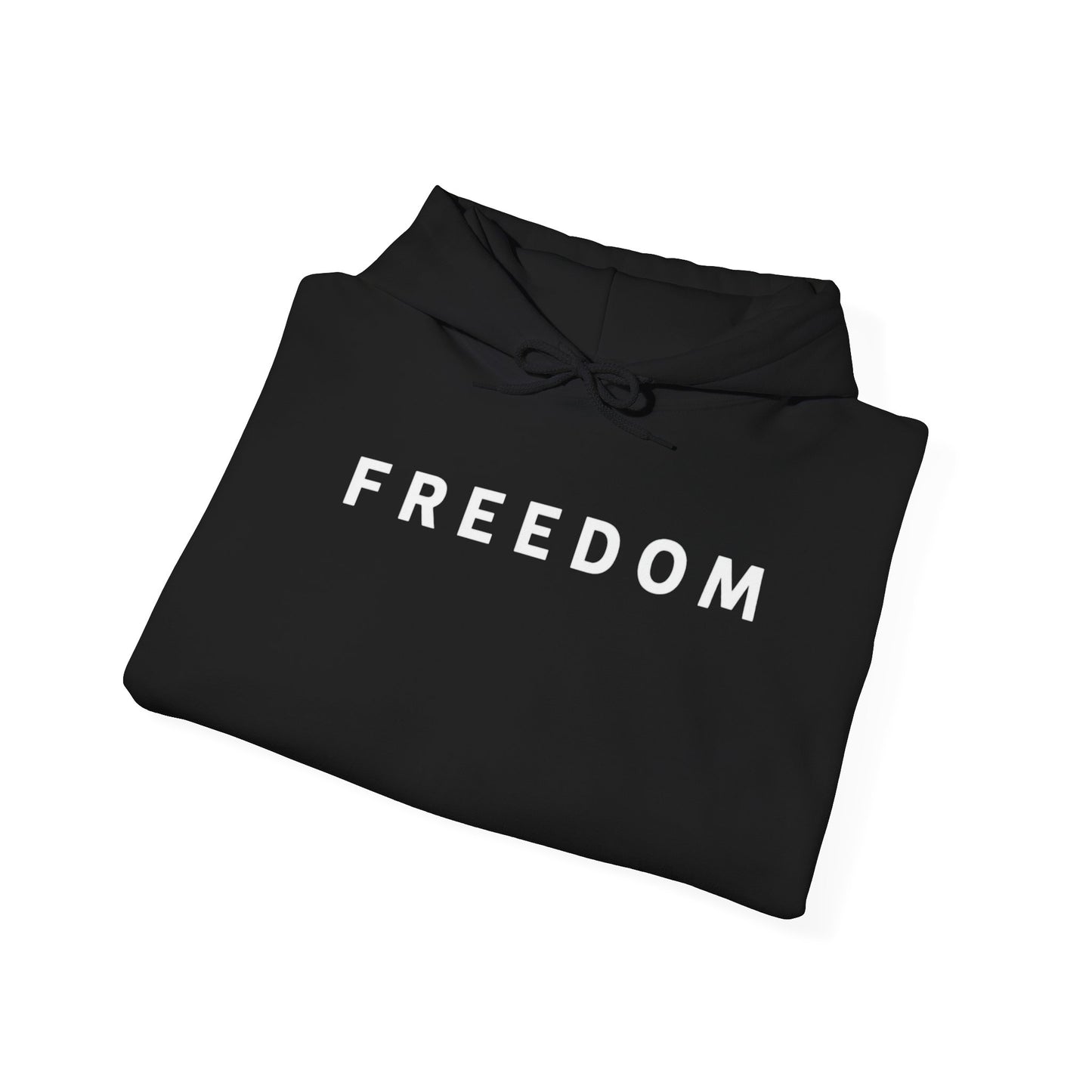 Freedom Hooded Sweatshirt, Cozy Sweatshirt, Religious Apparel, Inspirational Gift, Casual Outfit, Unisex Hoodie