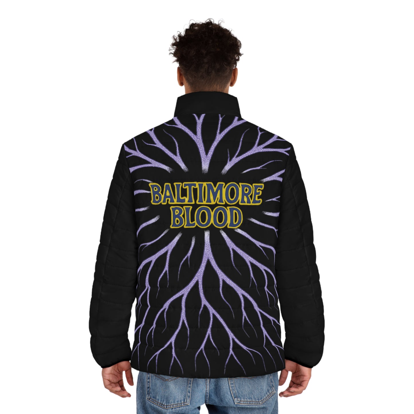 Puffer Jacket Baltimore Blood Men's Outerwear