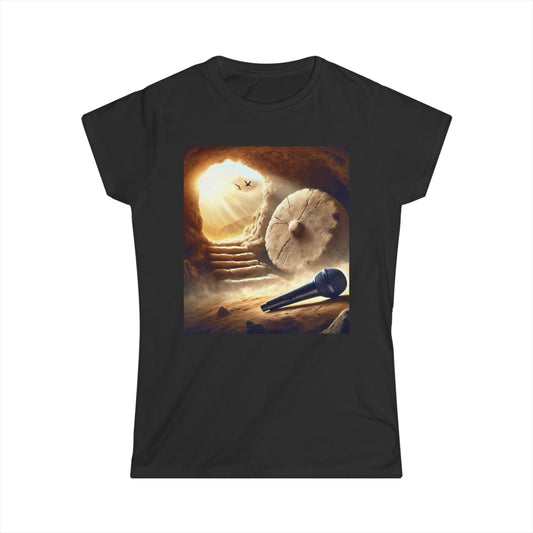 Easter Tee Mic Drop in the Tomb- Womans Tee