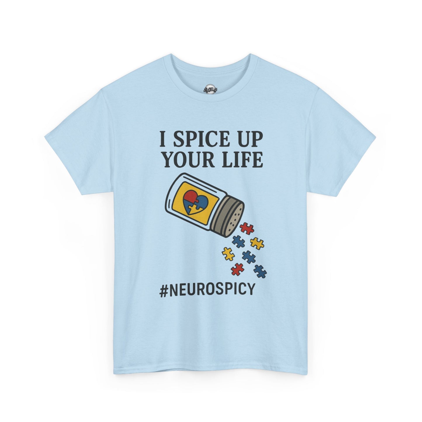 Neurospicy Spice Up Your Life Unisex Heavy Cotton Tee