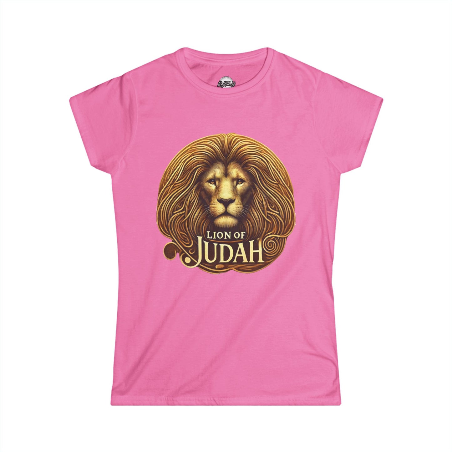 Lion of Judah Women's Softstyle Tee - Faith-Inspired Graphic T-Shirt
