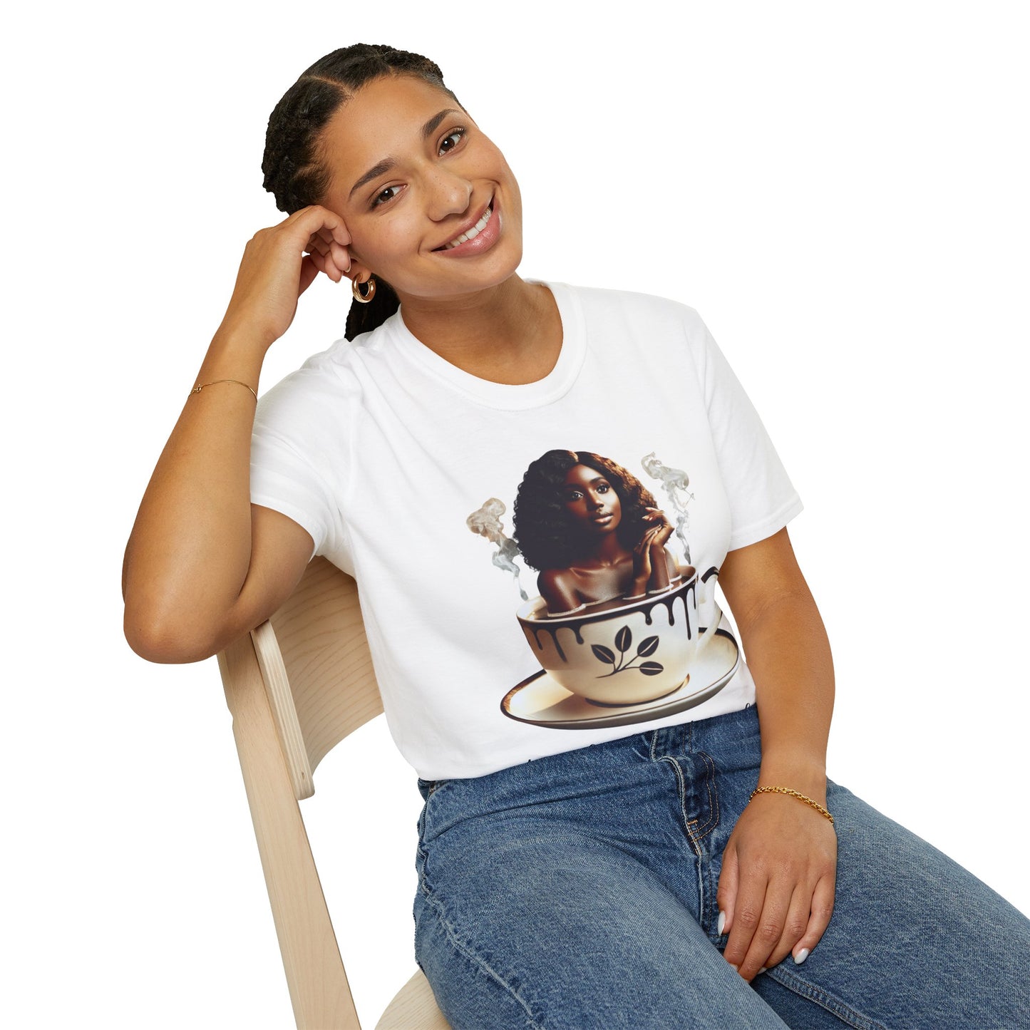 Women's Tee - Mocha Latte Mondays Stylish Coffee Lover Shirt