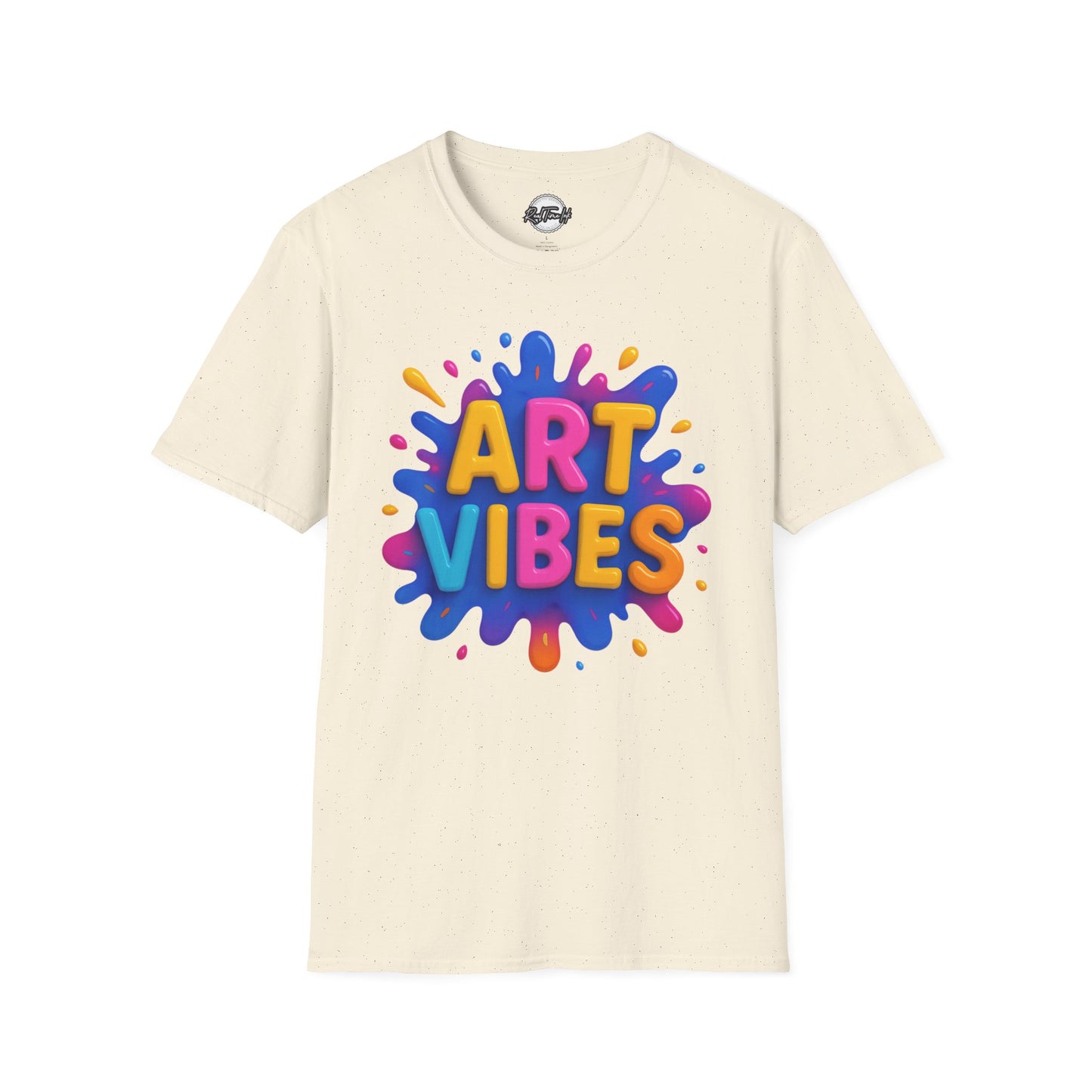 Colorful Art Vibes Unisex T-Shirt, Artistic Tee, Trendy Graphic Shirt, Creative Apparel, Gift for Artists, Summer Fashion