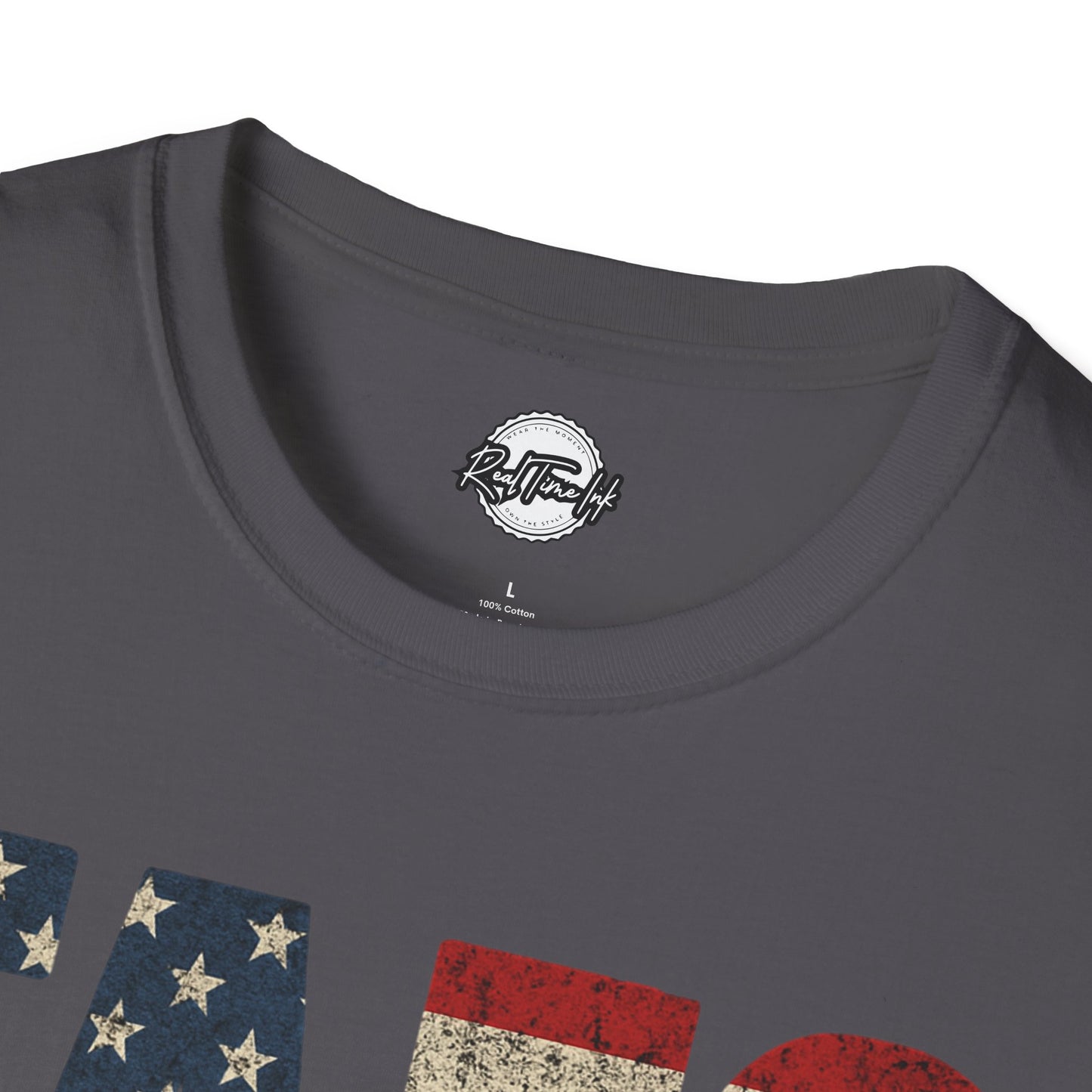 Patriotic FAFO Unisex Softstyle T-Shirt | USA Graphic Tee | Casual Wear, Gift for Holidays, Independence Day