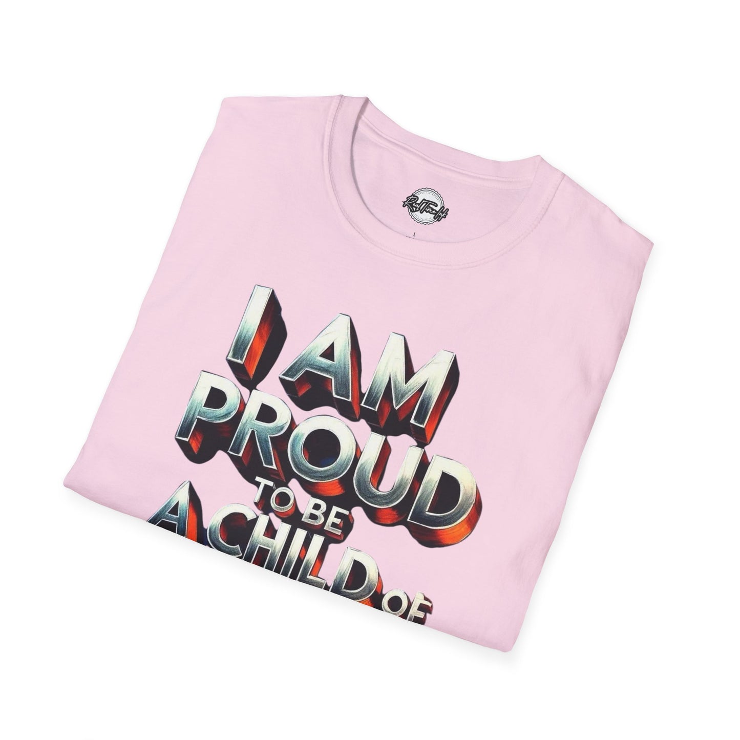 Proud Child of God T-Shirt, Faith-Based Casual Wear, Christian Gift, Unisex Tee, Spiritual Apparel