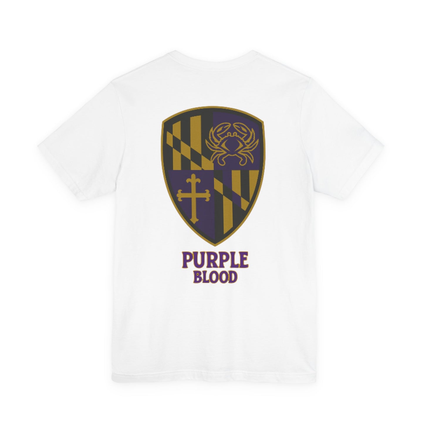 T-Shirt - Baltimore Purple Blood Unisex Jersey Short Sleeve Tee