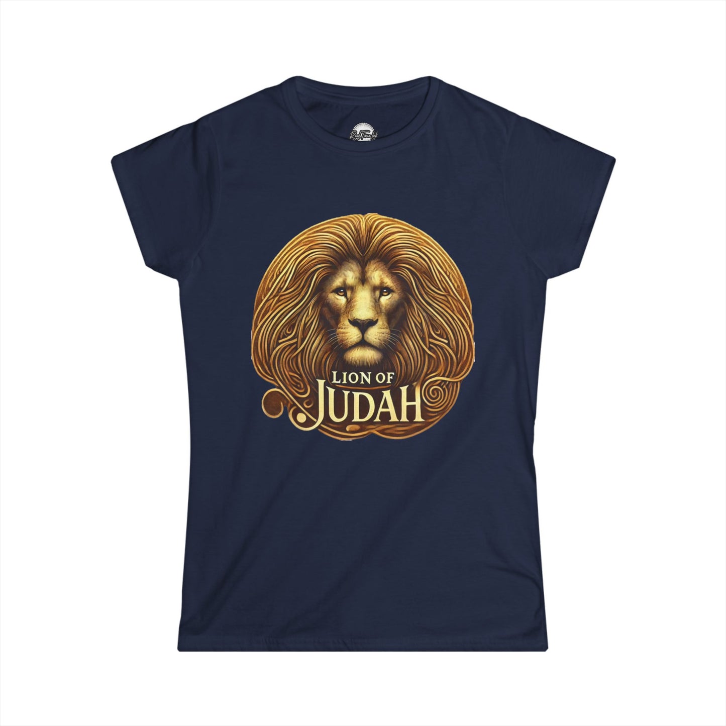 Lion of Judah Women's Softstyle Tee - Faith-Inspired Graphic T-Shirt
