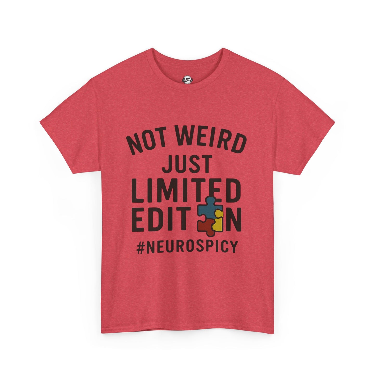 Neurodiversity Celebration Unisex Heavy Cotton Tee - Limited Edition #NeuroSpicy