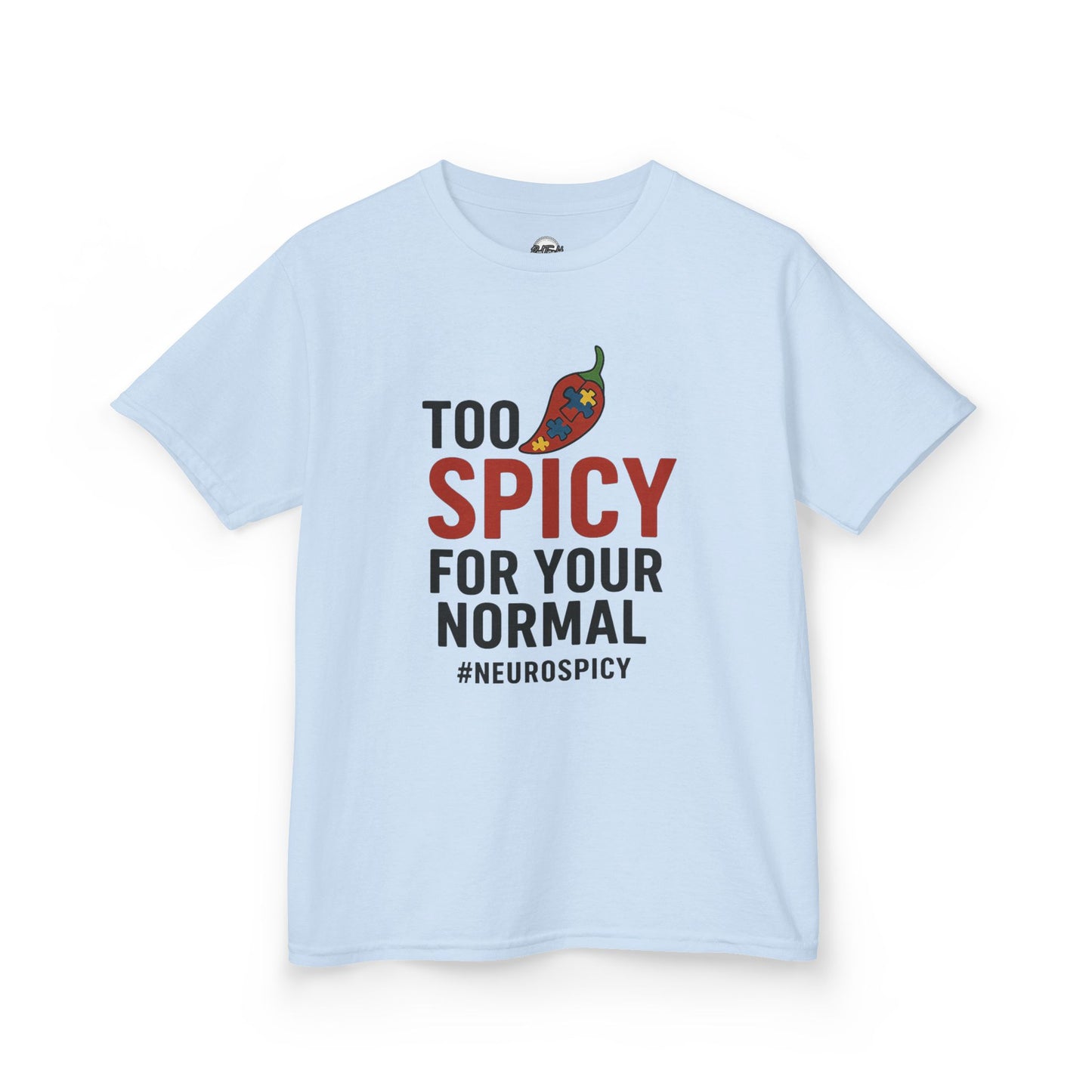 Kids 'Too Spicy For Your Normal' Heavy Cotton Tee