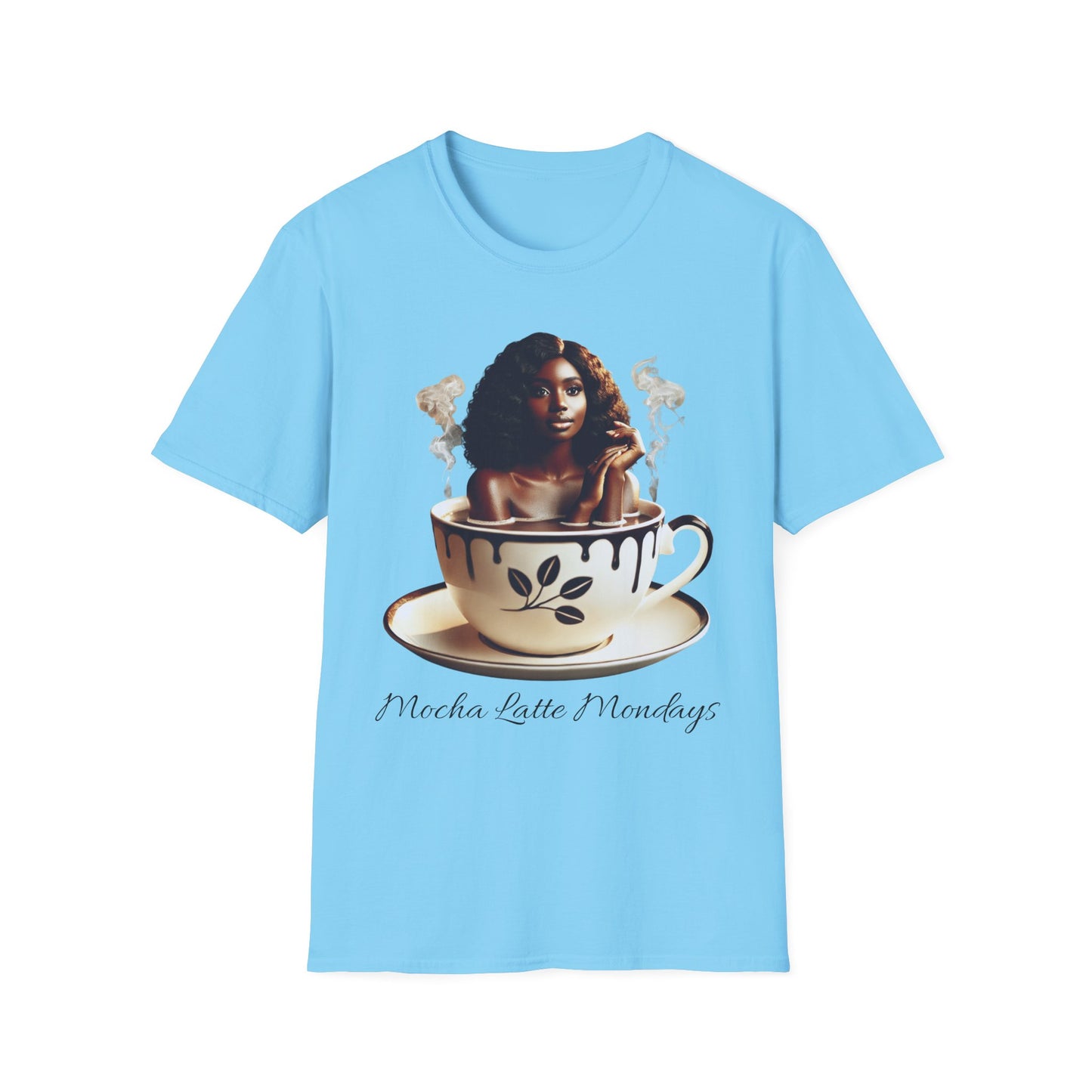 Women's Tee - Mocha Latte Mondays Stylish Coffee Lover Shirt