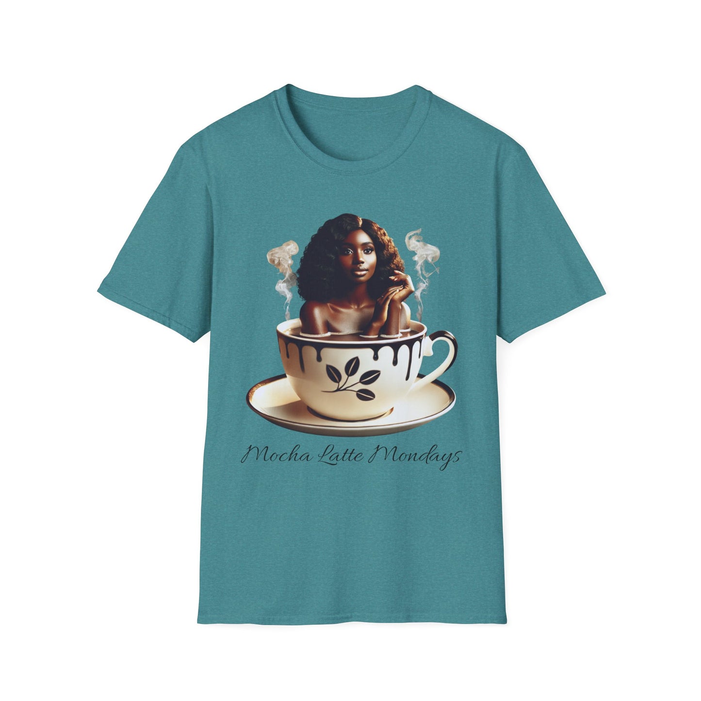 Women's Tee - Mocha Latte Mondays Stylish Coffee Lover Shirt
