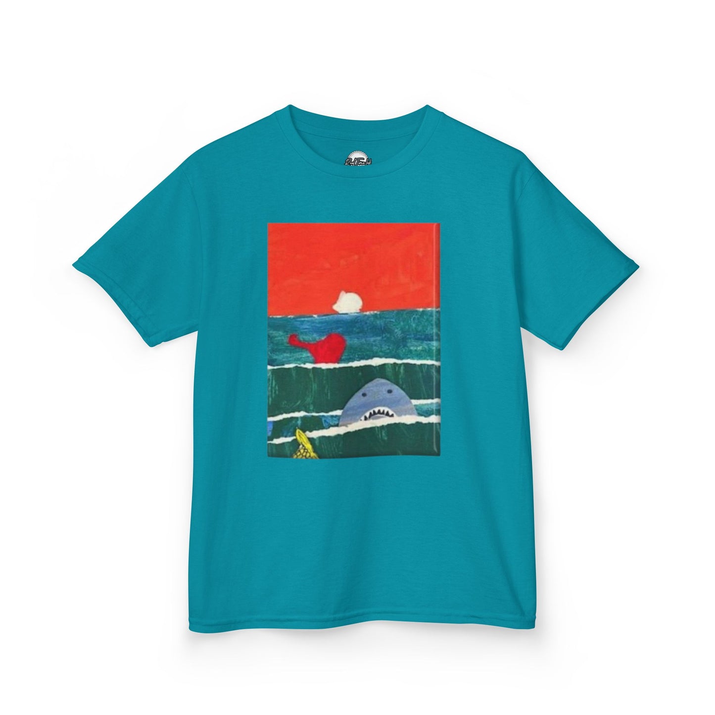 Kids Ocean Adventure Tee - Fun Shark and Whale Design