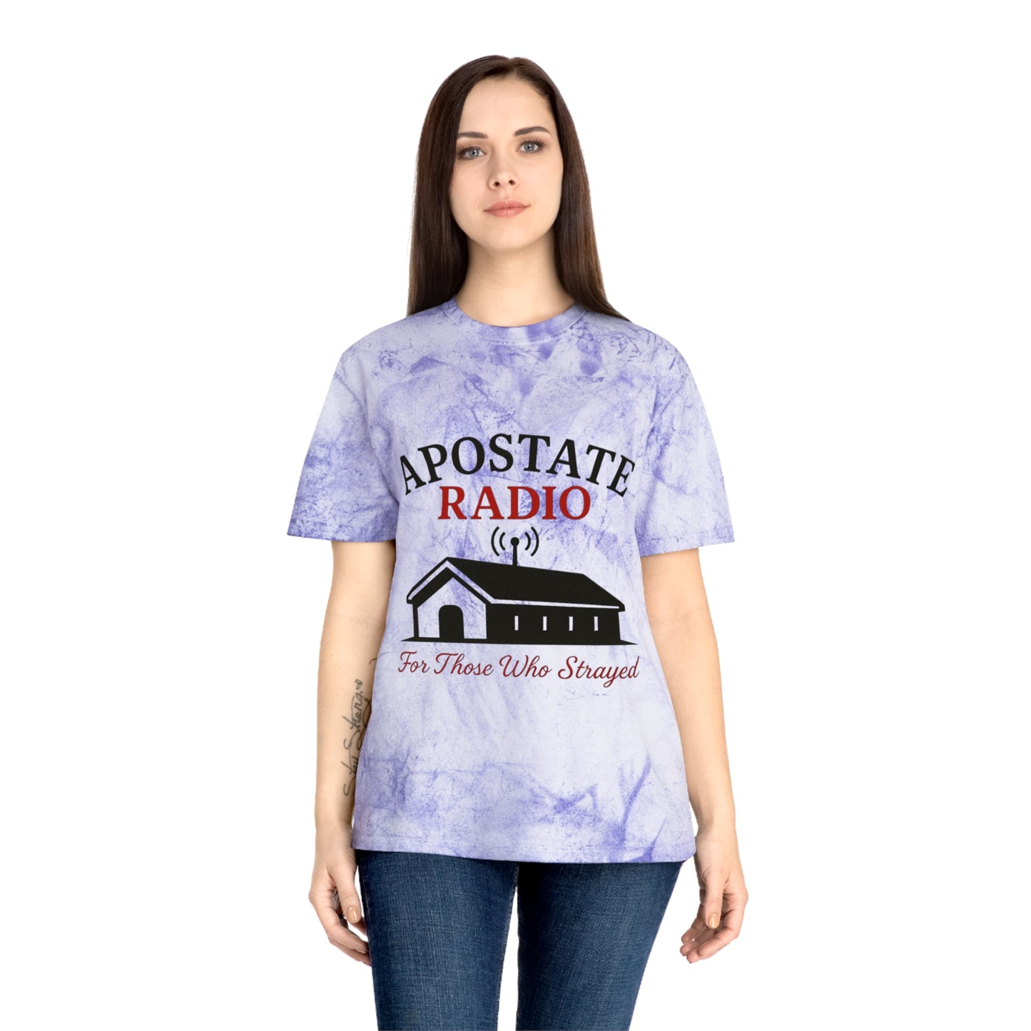 Apostate Radio Unisex Color Blast T-Shirt - For Those Who Stayed