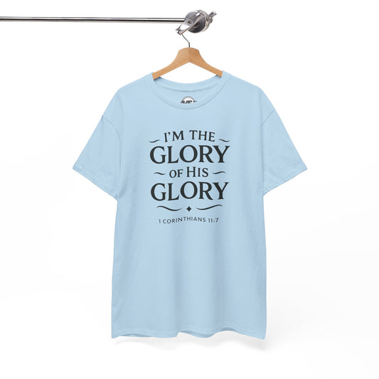 Faith-Inspired Heavy Cotton Tee, Inspirational Shirt, Christian Apparel, Gift for Believers, Spiritual Motivation Tee