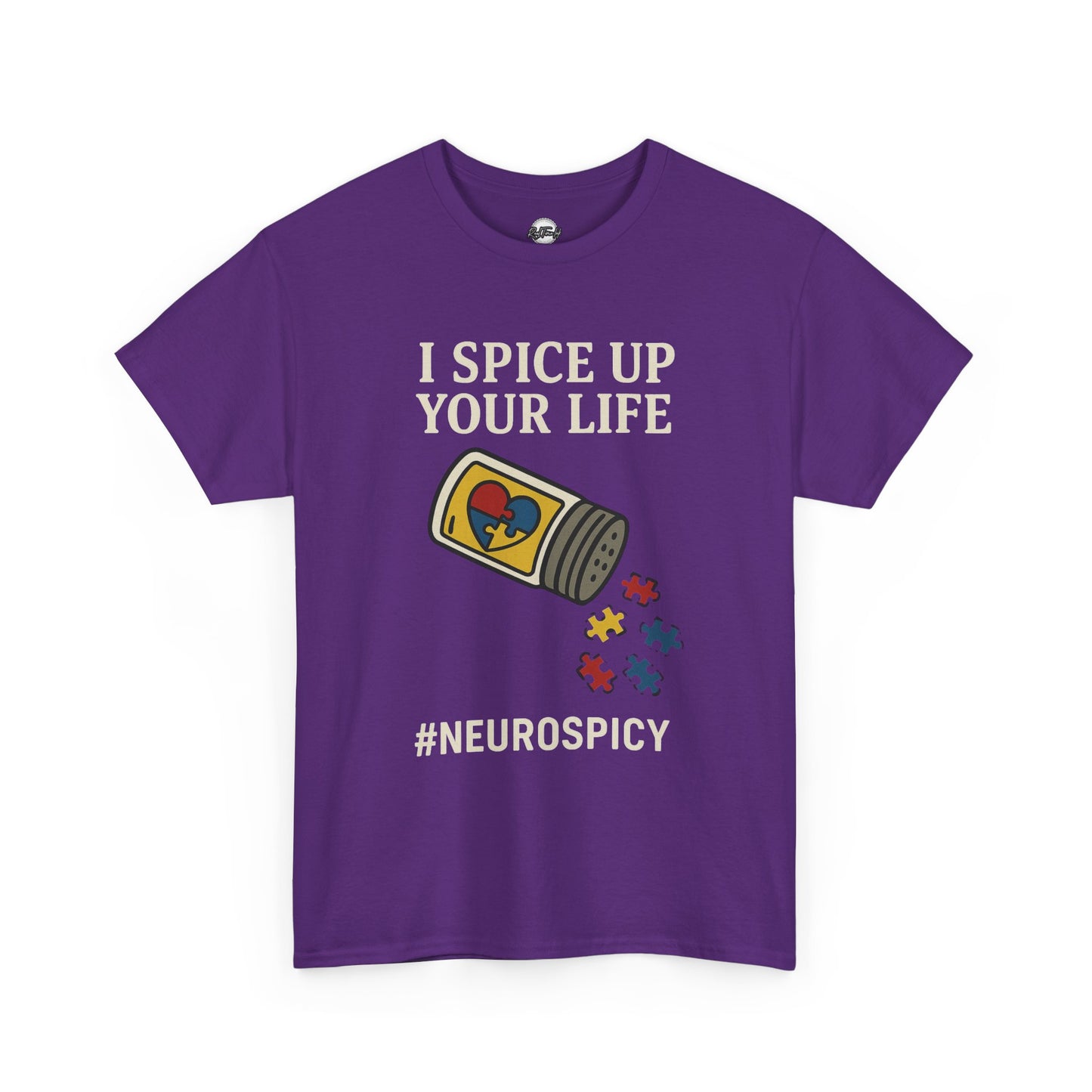 Neurospicy Spice Up Your Life Unisex Heavy Cotton Tee