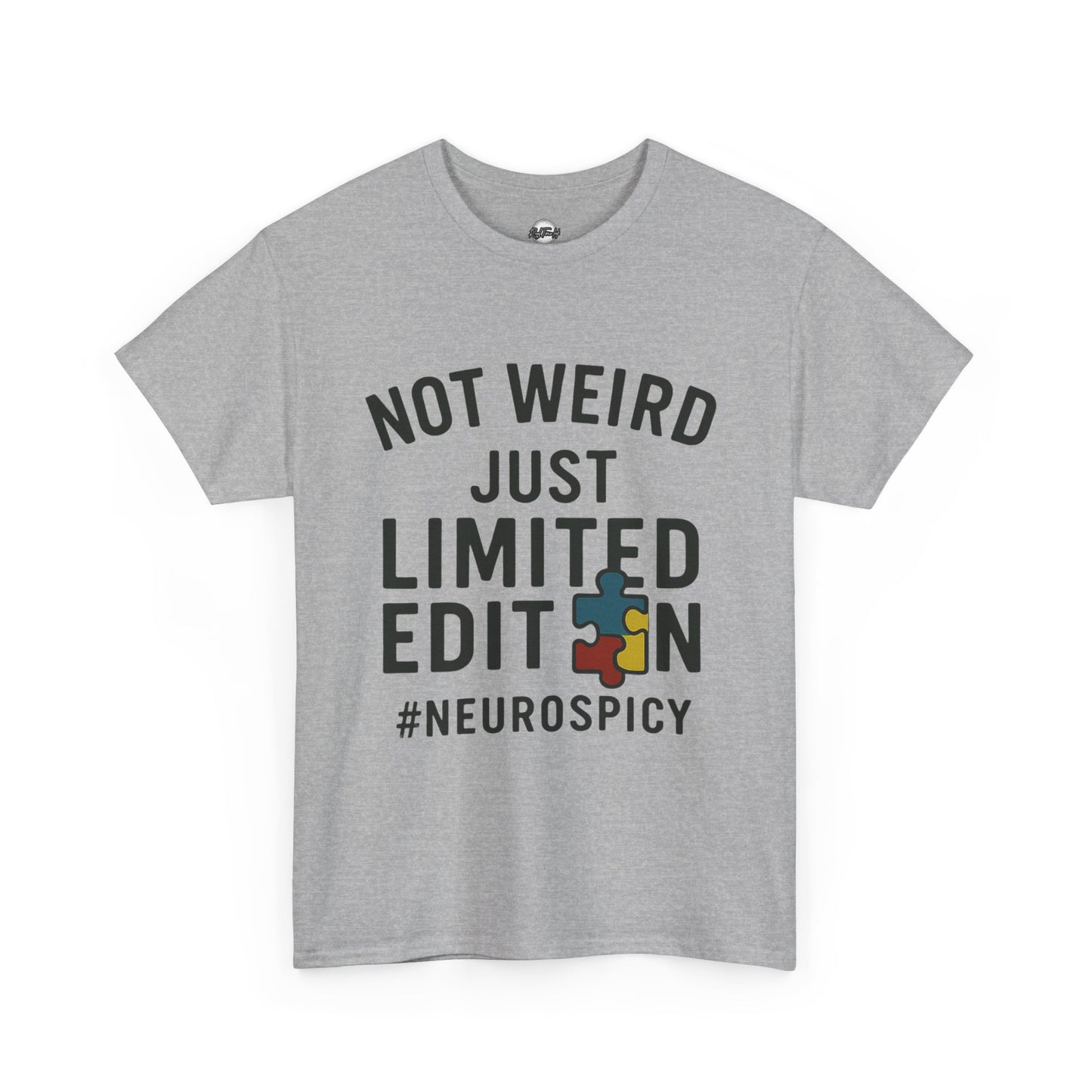 Neurodiversity Celebration Unisex Heavy Cotton Tee - Limited Edition #NeuroSpicy