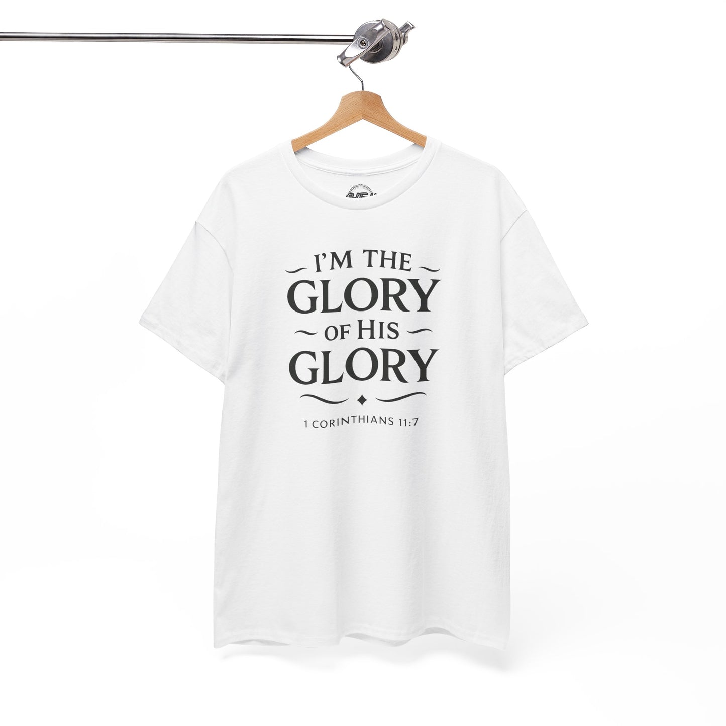 Faith-Inspired Heavy Cotton Tee, Inspirational Shirt, Christian Apparel, Gift for Believers, Spiritual Motivation Tee