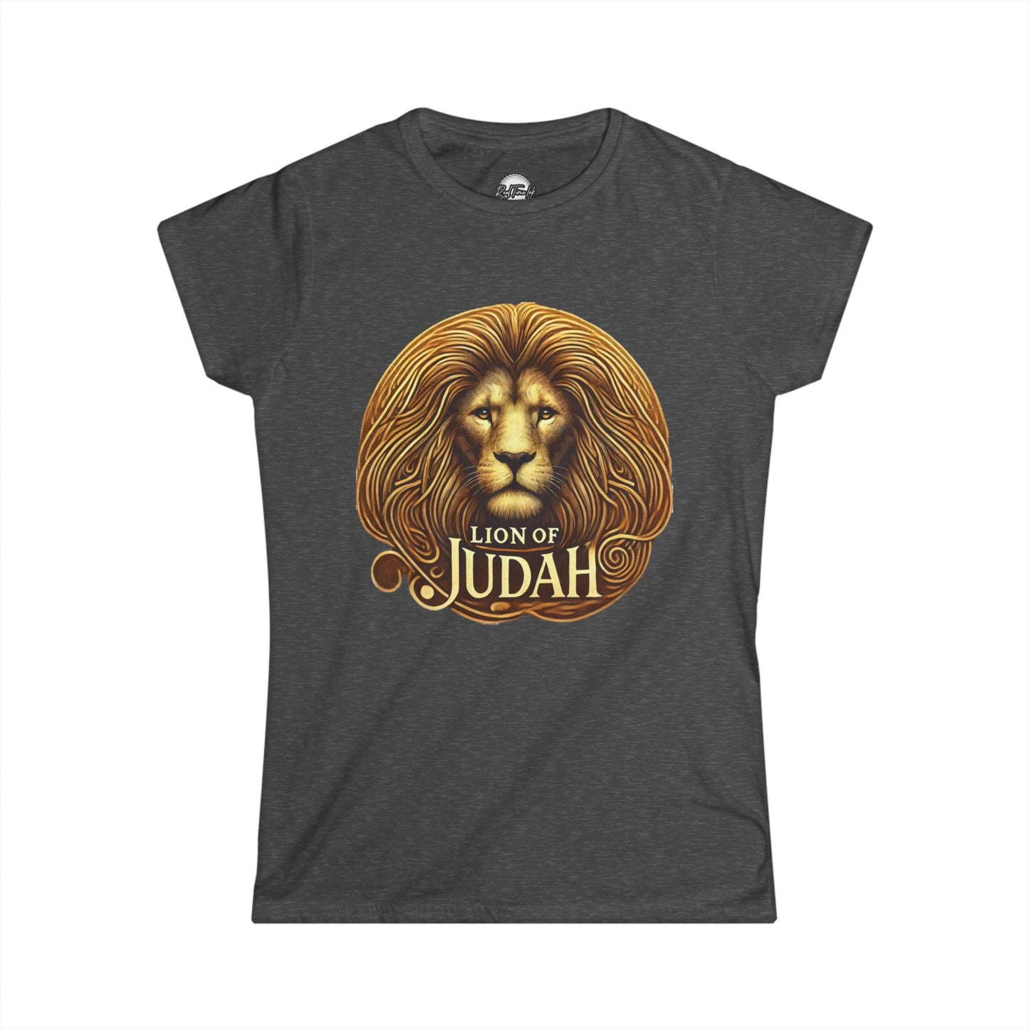 Lion of Judah Women's Softstyle Tee - Faith-Inspired Graphic T-Shirt