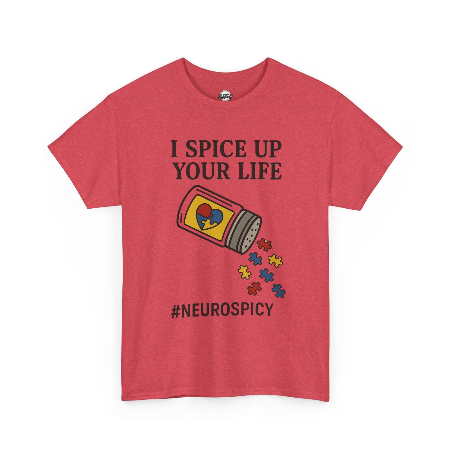 Neurospicy Spice Up Your Life Unisex Heavy Cotton Tee