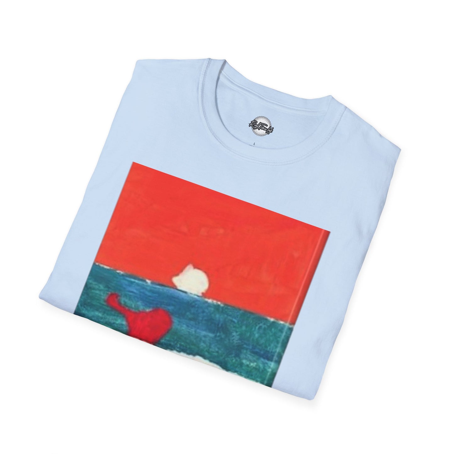 Playful Shark Art Unisex T-Shirt – Beach Vibes, Summer Fun, Gift for Ocean Lovers kids' art