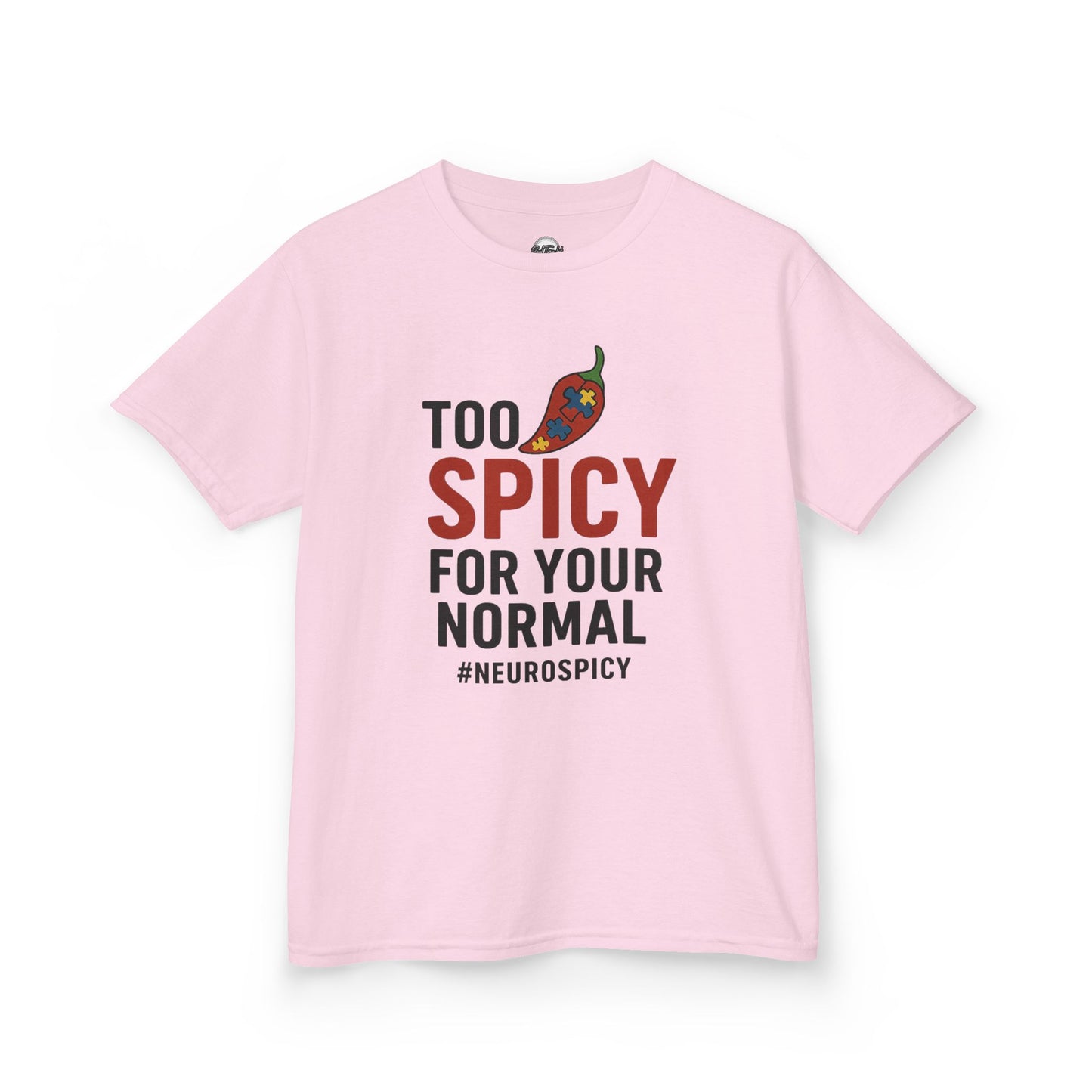 Kids 'Too Spicy For Your Normal' Heavy Cotton Tee