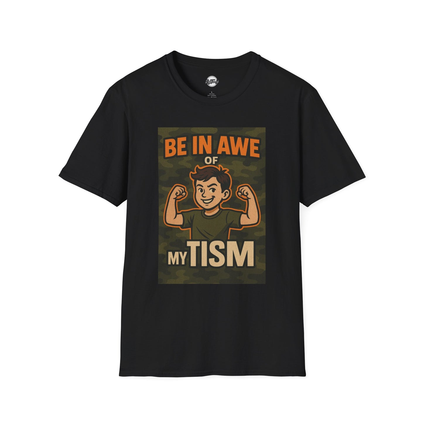 Be in Awe of My TISM Unisex Softstyle T-Shirt - Inspirational Graphic Tee for Kids and Adults