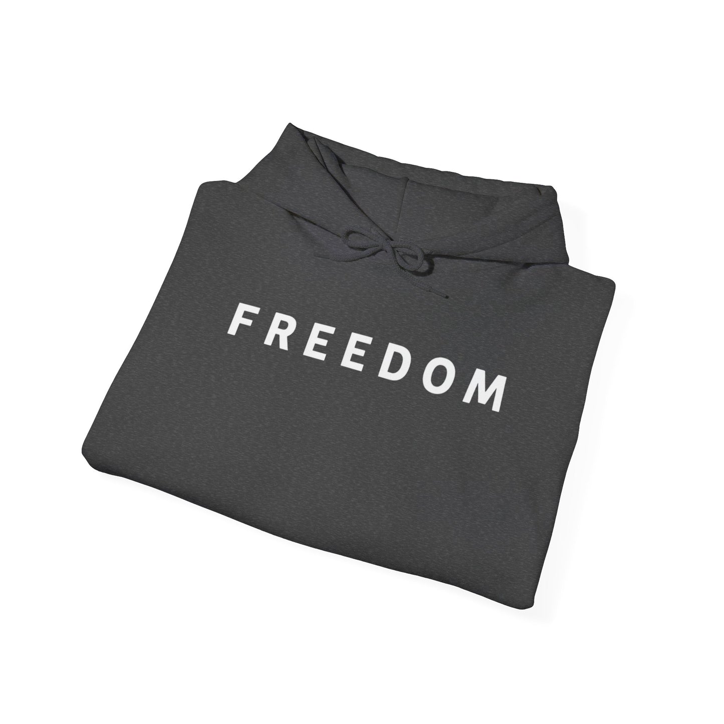 Freedom Hooded Sweatshirt, Cozy Sweatshirt, Religious Apparel, Inspirational Gift, Casual Outfit, Unisex Hoodie