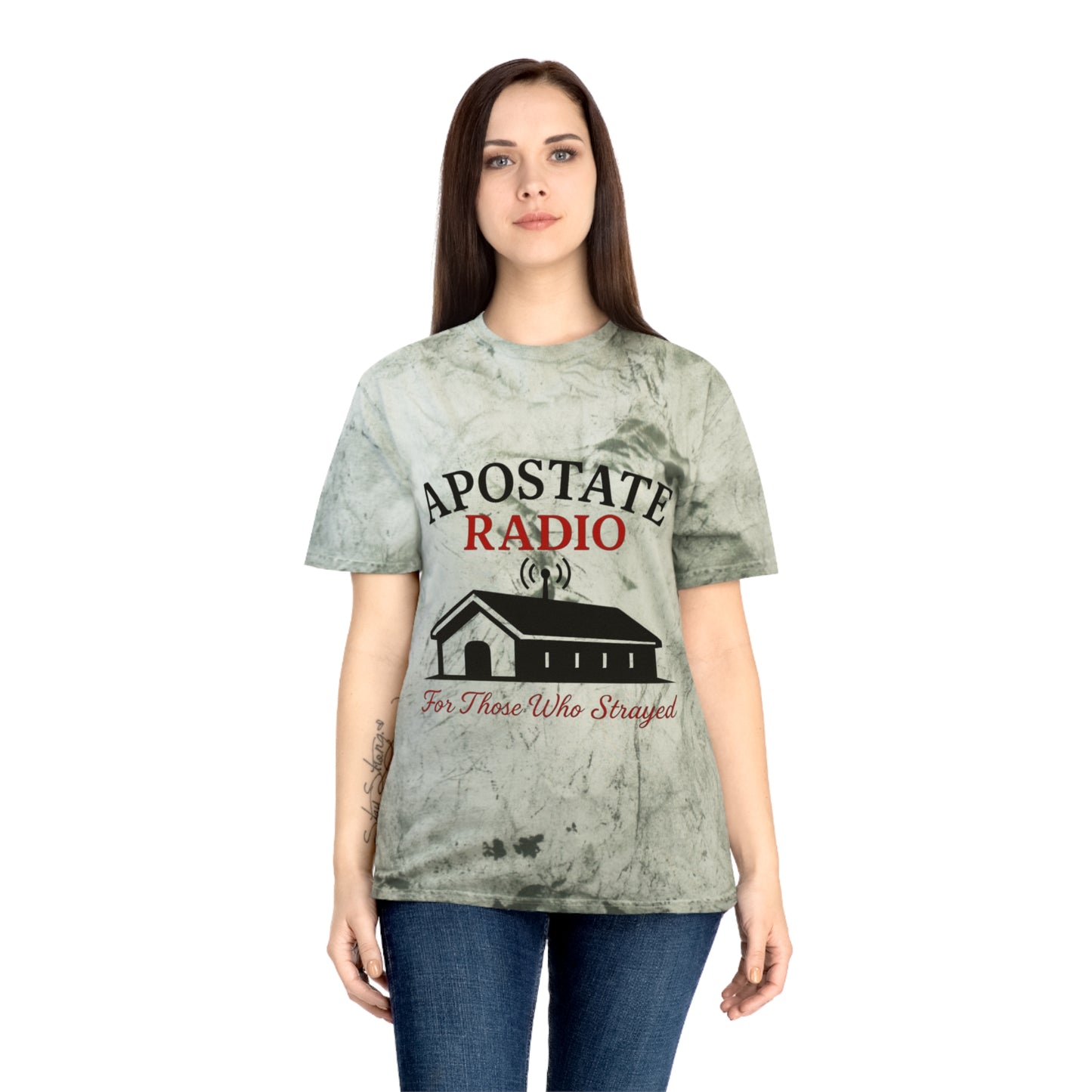 Apostate Radio Unisex Color Blast T-Shirt - For Those Who Stayed