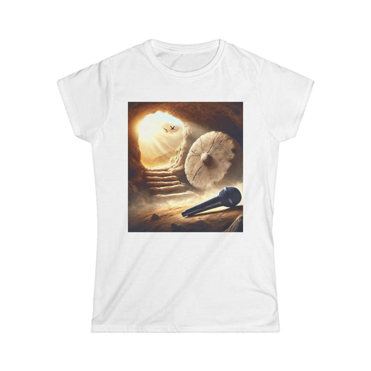 Easter Tee Mic Drop in the Tomb- Womans Tee