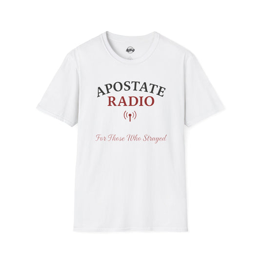 Apostate Radio T-Shirt - Unisex Softstyle Tee for Free Spirits