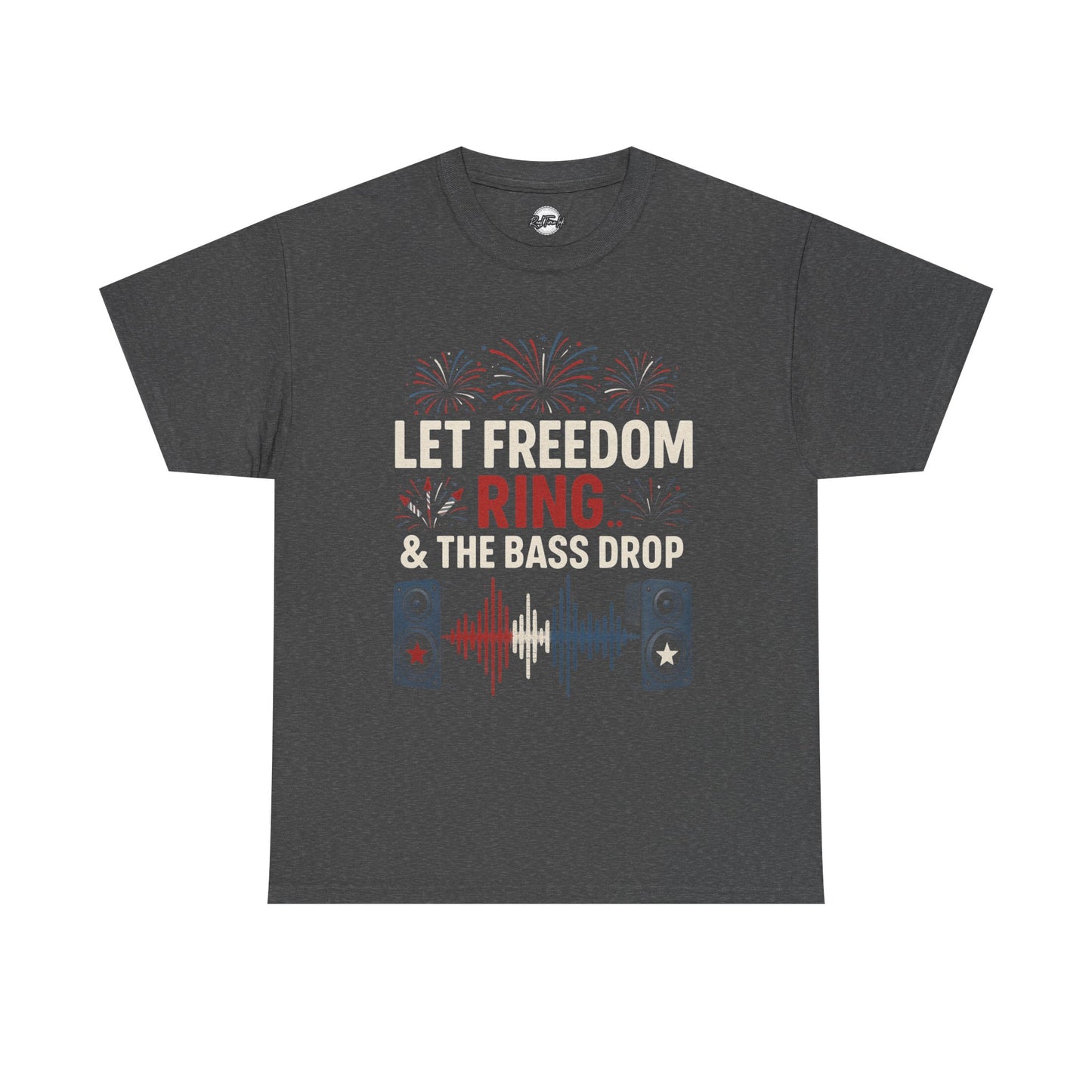 Independence Day Music Tee, Let Freedom Ring Shirt, Patriotic Cotton T-Shirt, Summer Celebration Top, Concert Outfit, Gift for Music Lovers
