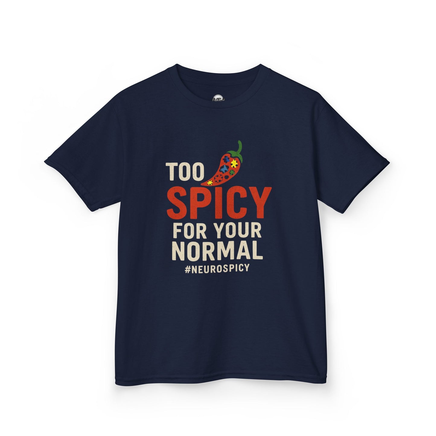 Kids 'Too Spicy For Your Normal' Heavy Cotton Tee