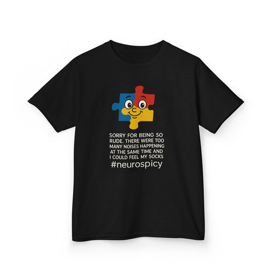 Kids T-Shirt #neurospicy autism