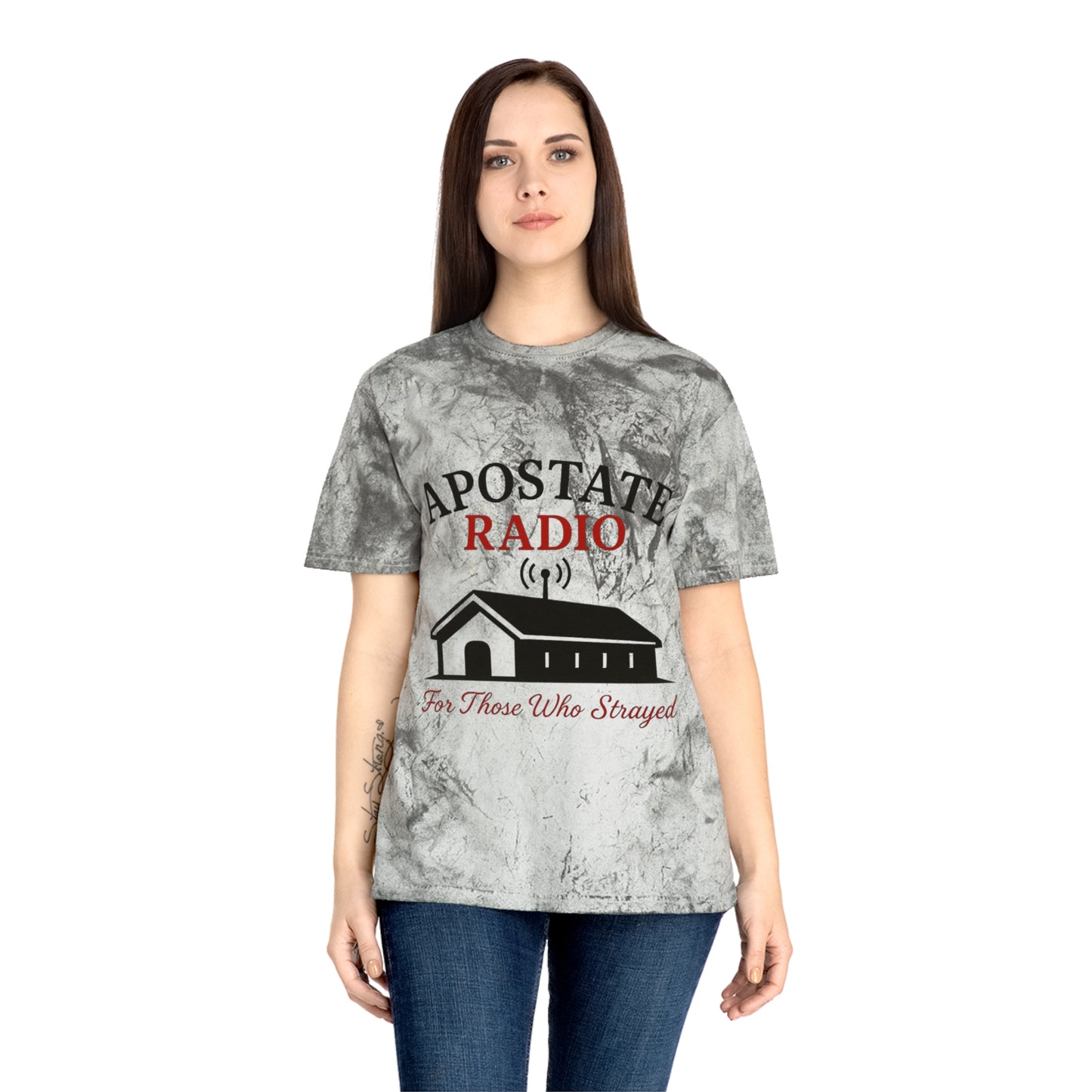 Apostate Radio Unisex Color Blast T-Shirt - For Those Who Stayed