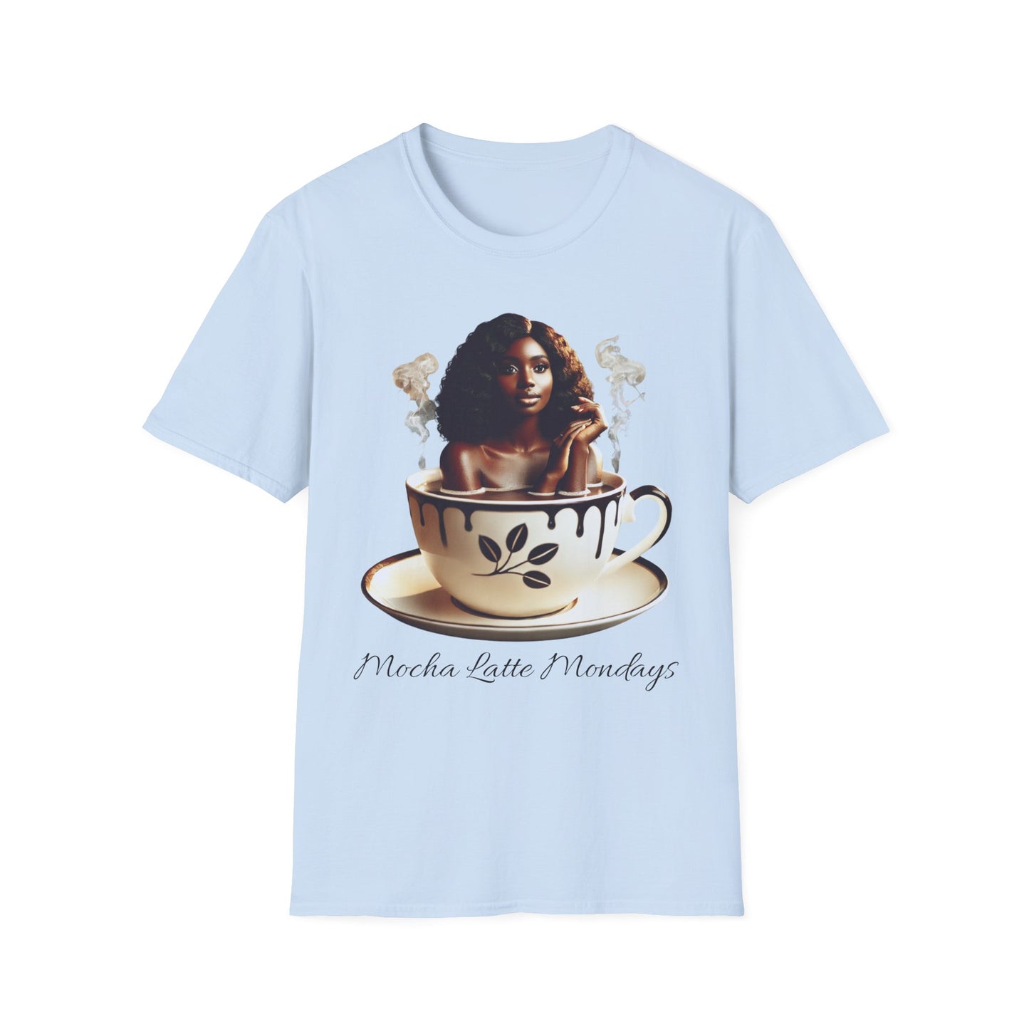 Women's Tee - Mocha Latte Mondays Stylish Coffee Lover Shirt