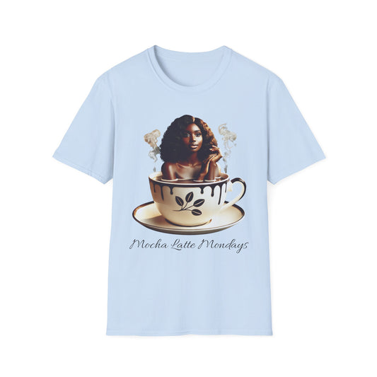 Women's Tee - Mocha Latte Mondays Stylish Coffee Lover Shirt