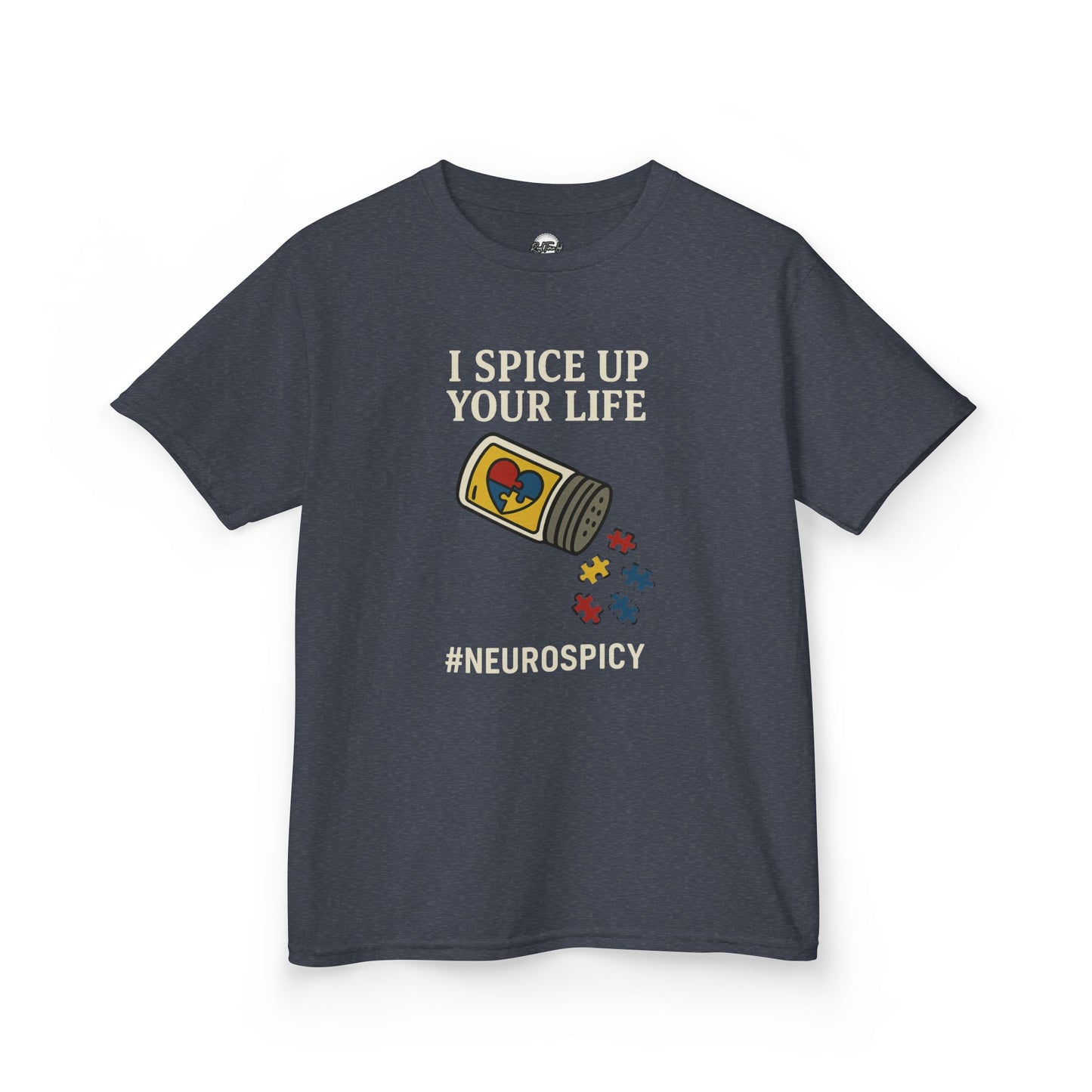 Neurospicy Kids Tee - I Spice Up Your Life Design