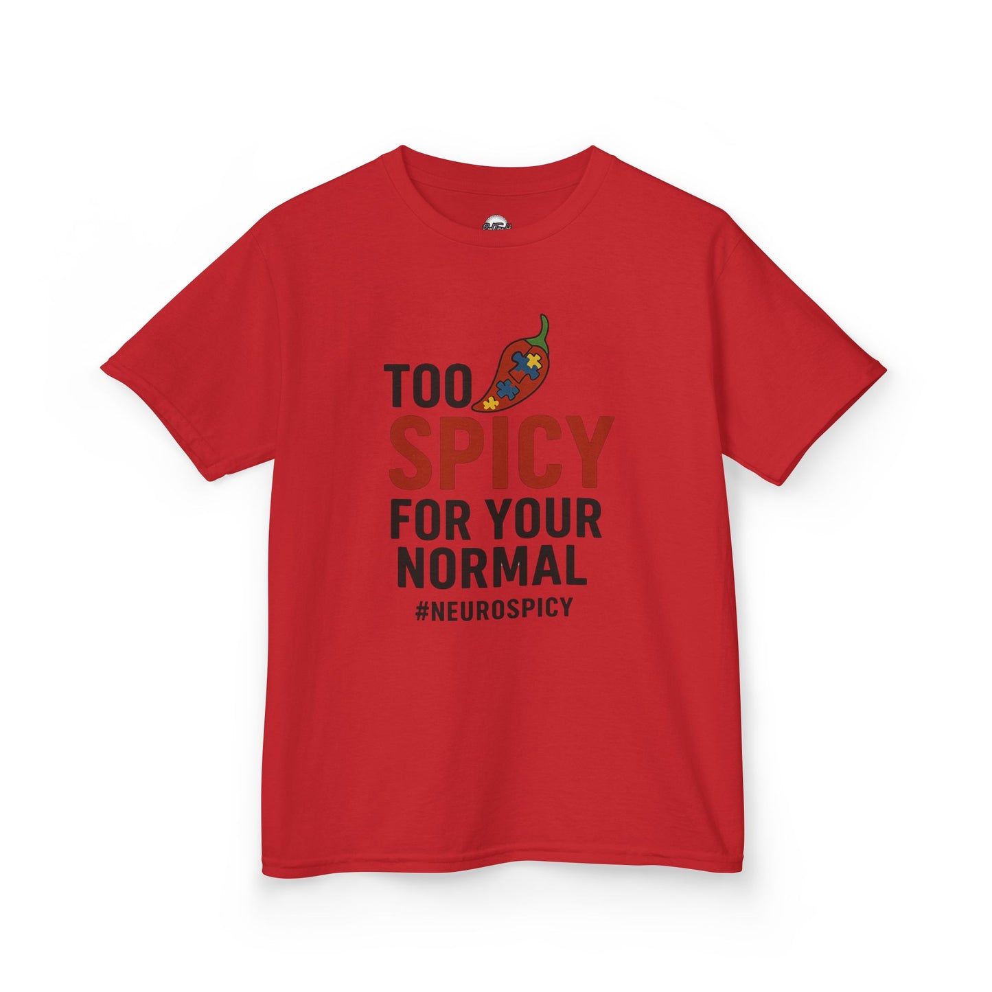 Kids 'Too Spicy For Your Normal' Heavy Cotton Tee