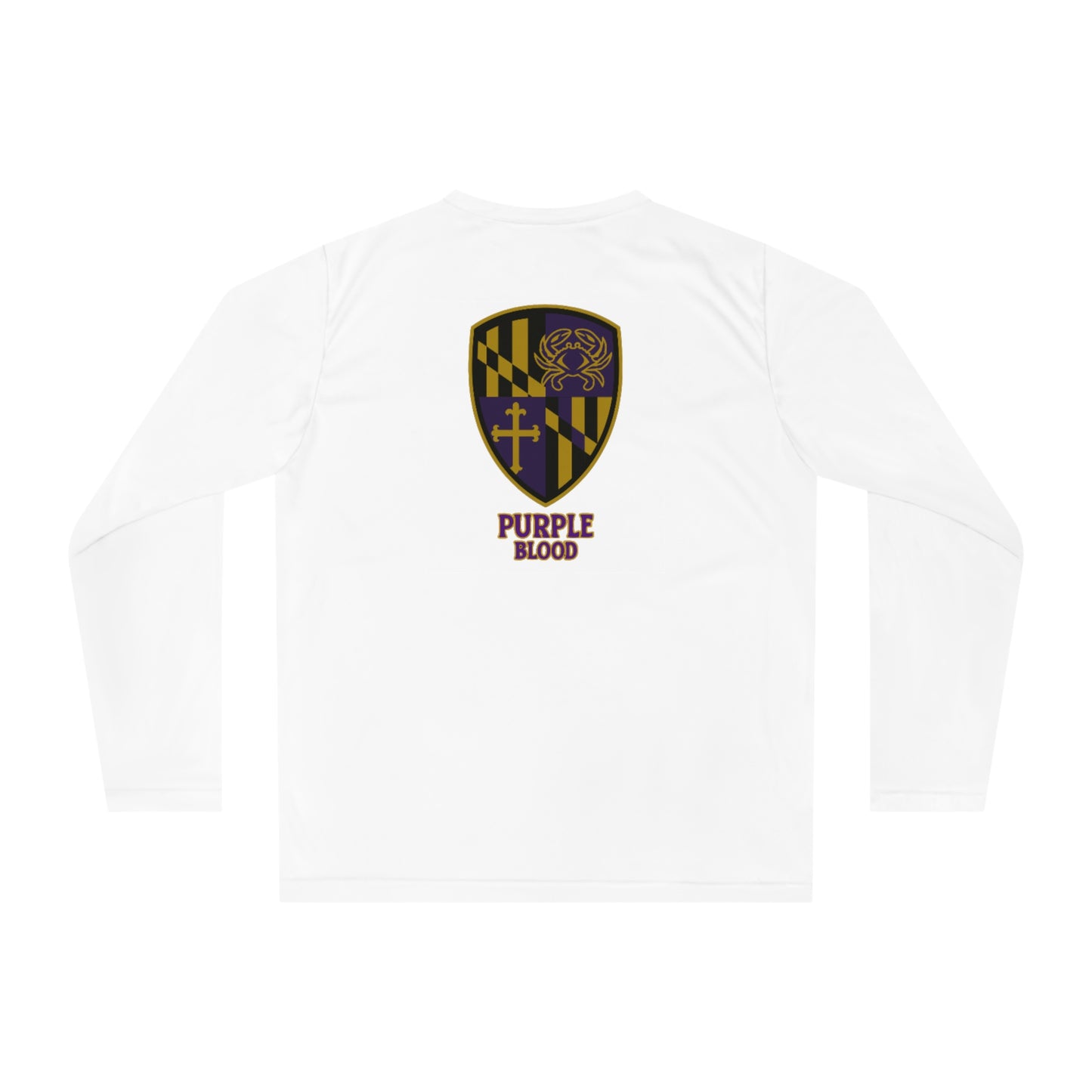 Long Sleeve Shirt - Purple Blood Design