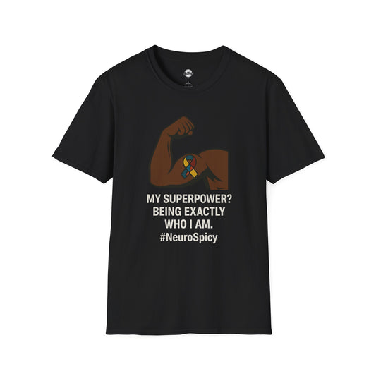 NeuroSpicy Autism Superpower Unisex T-Shirt - Celebrate Uniqueness