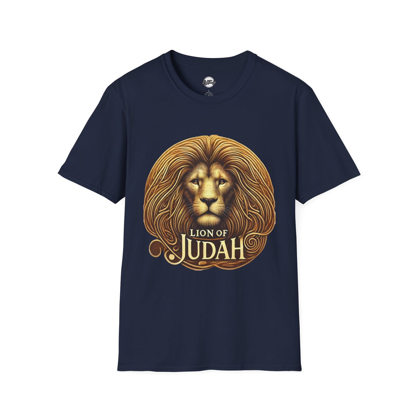 Lion of Judah Unisex Softstyle T-Shirt - Spiritual and Inspirational Apparel