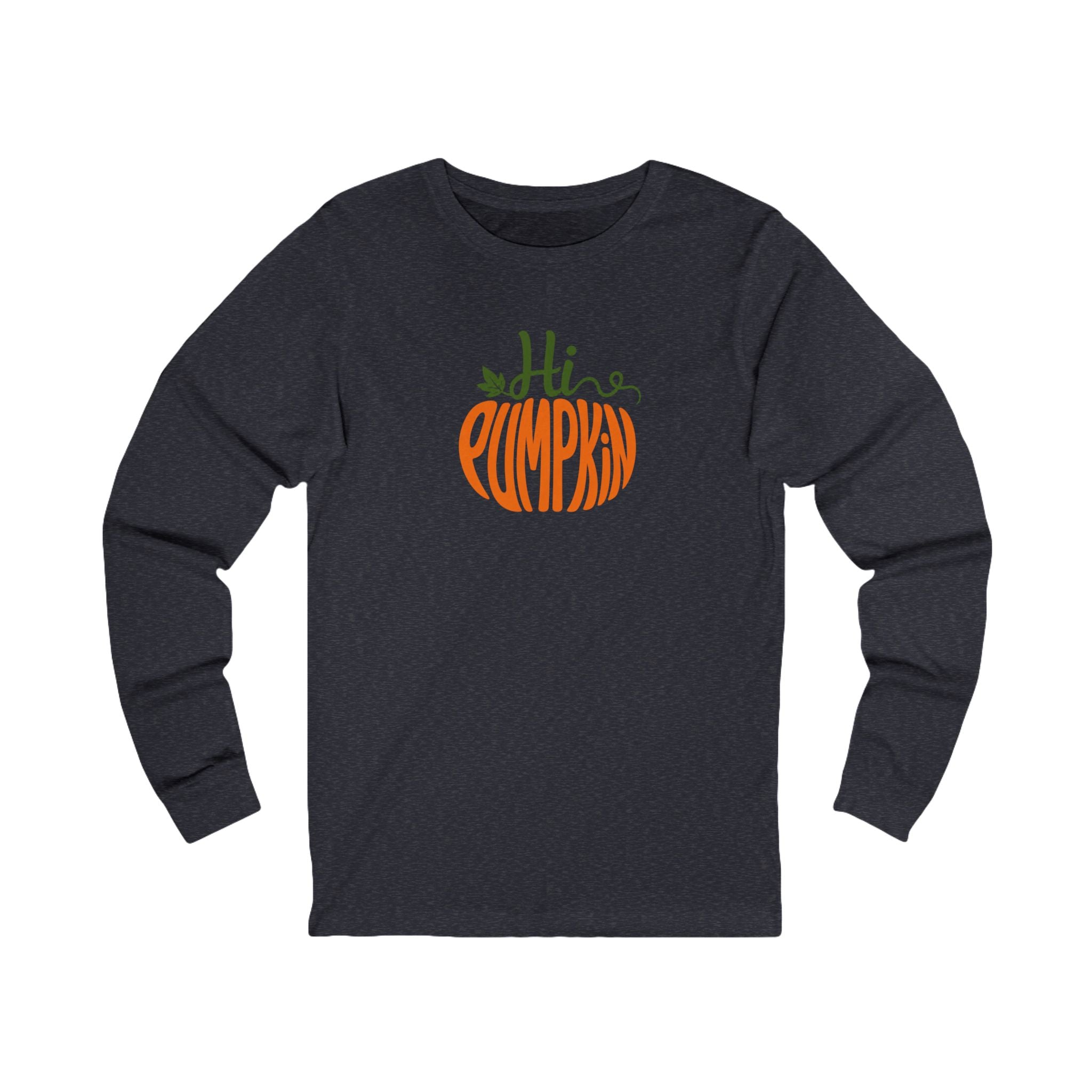 Hi Pumpkin Unisex Jersey Long Sleeve Tee